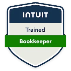Intuit QuickBooks Trained Bookkeeper badge